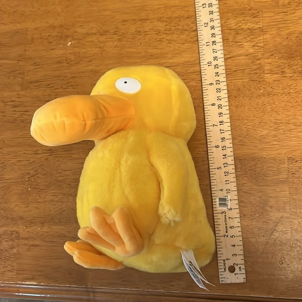 Pokémon’s Detective Pikachu Talking Psyduck Plush Stuffed Animal
